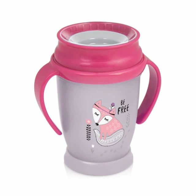Mug with handles 360 degrees JUNIOR Indian Summer Girl 250 ml 12m+