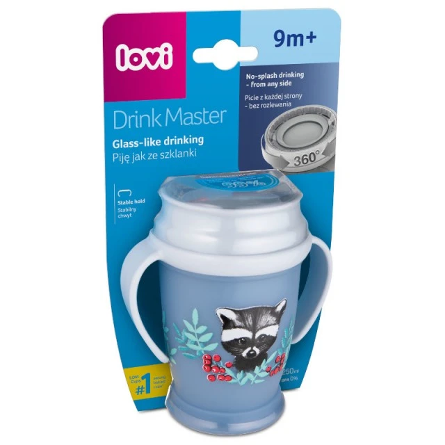 Mug with handles 360 degrees Wild Soul boy 250 ml, 9 m+