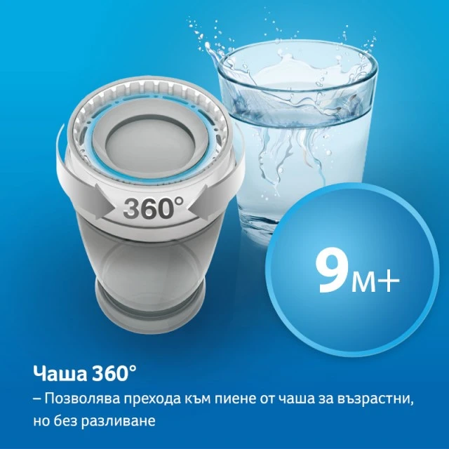 Mug with handles 360 degrees Wild Soul boy 250 ml, 9 m+