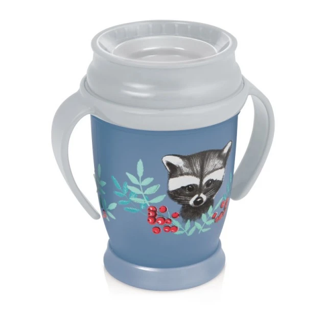 Mug with handles 360 degrees Wild Soul boy 250 ml, 9 m+