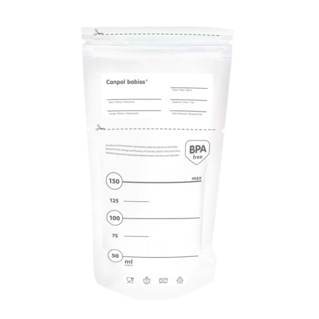 Breast milk storage bags 150 ml. - 20 pcs.
