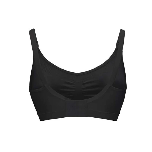 Keep Cool Breathable Pregnancy and Nursing Bra, Dr. S, Black