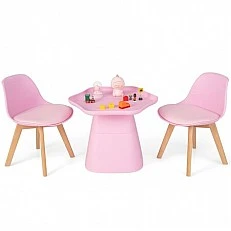 Game table with two chairs, Costway