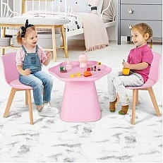 Game table with two chairs, Costway