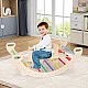Wooden swing climber "Rainbow" 4in1, Costway