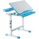 Adjustable children's desk and chair, blue, Costway