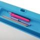 Adjustable children's desk and chair, blue, Costway