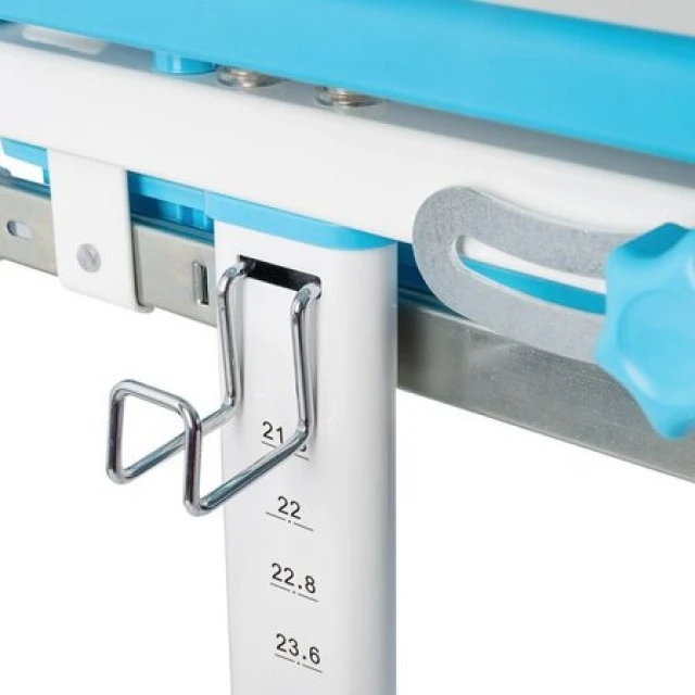 Adjustable children’s desk and chair, blue, Costway