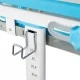 Adjustable children's desk and chair, blue, Costway