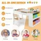 Children's art table 5 in 1, Costway