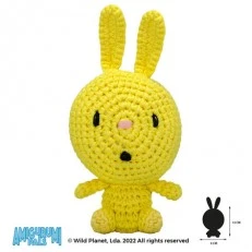 Hand-knitted toy, Rabbit 12cm Wild Planet