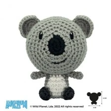 Hand-knitted toy, Koala 12cm Wild Planet