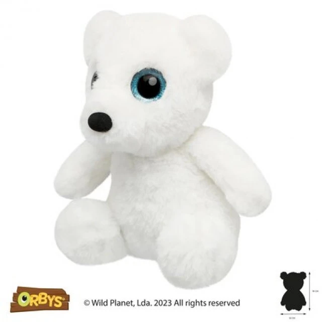 Плюшена играчка, Полярно мече 15см Wild Planet
