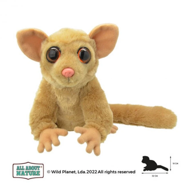 Plush toy, Tarsius 32cm. Wild Planet
