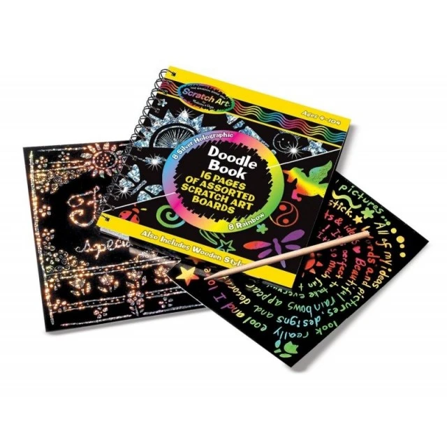 Creative set Scratch art - Scratch and reveal