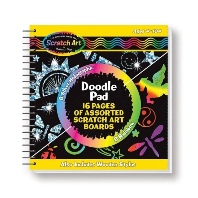 Creative set Scratch art - Scratch and reveal