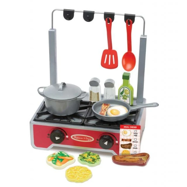 Luxury wooden cooking top with hotplates