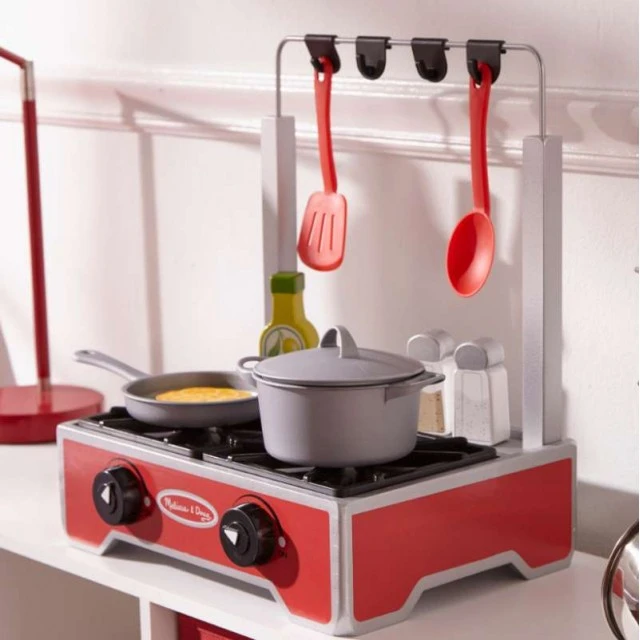 Luxury wooden cooking top with hotplates