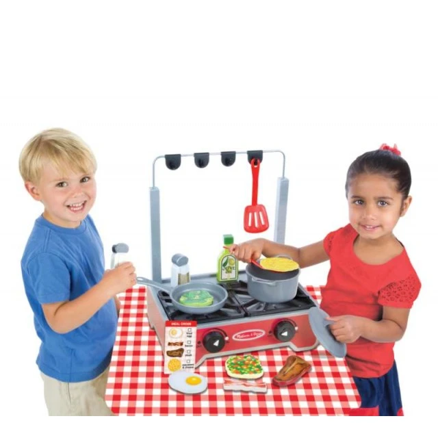 Luxury wooden cooking top with hotplates