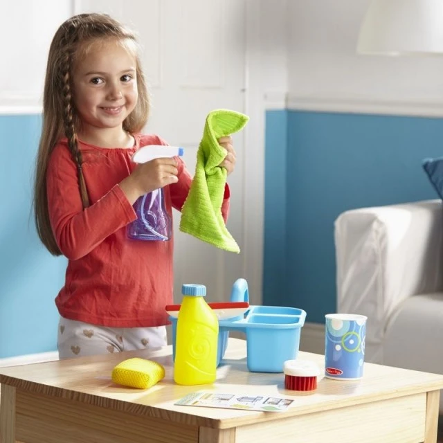 Window and furniture cleaning kit