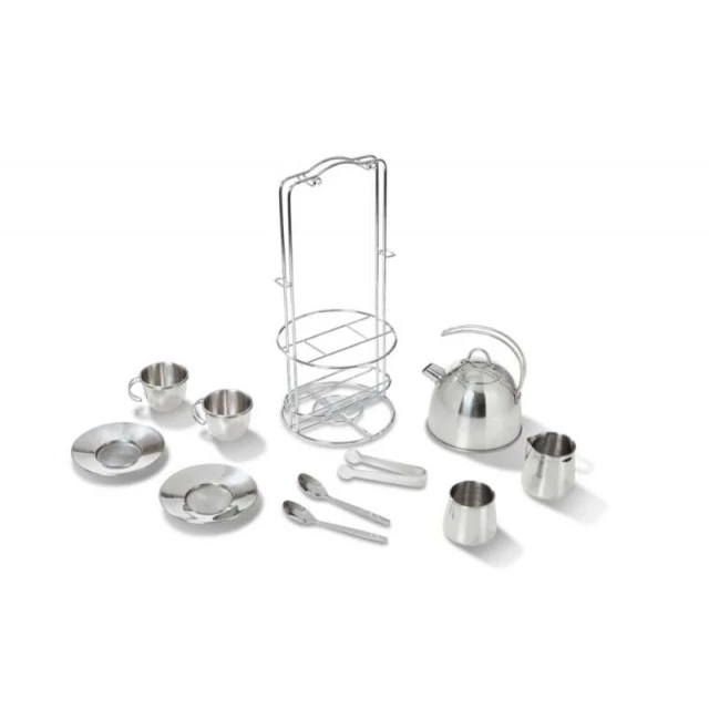 Stainless steel tea set