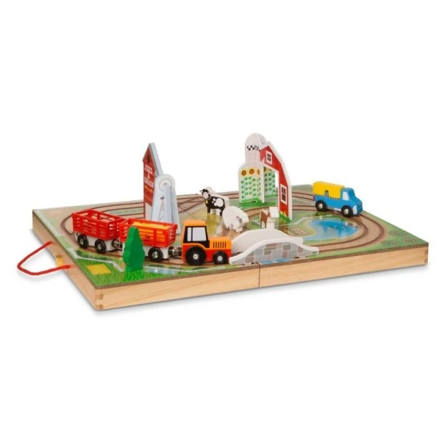 Wooden set in a briefcase - Ferma