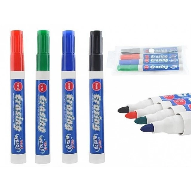 Whiteboard marker set - 4 colors