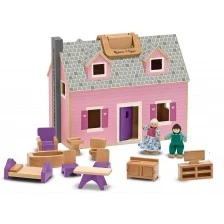 Wooden doll house