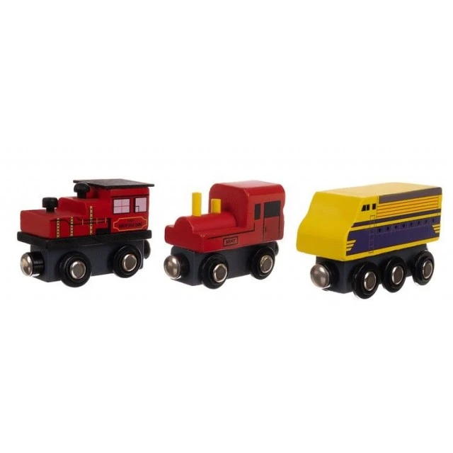 Wooden train set