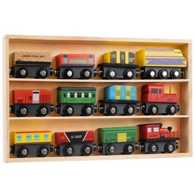 Wooden train set