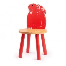 Children's wooden chair - Stegosaurus