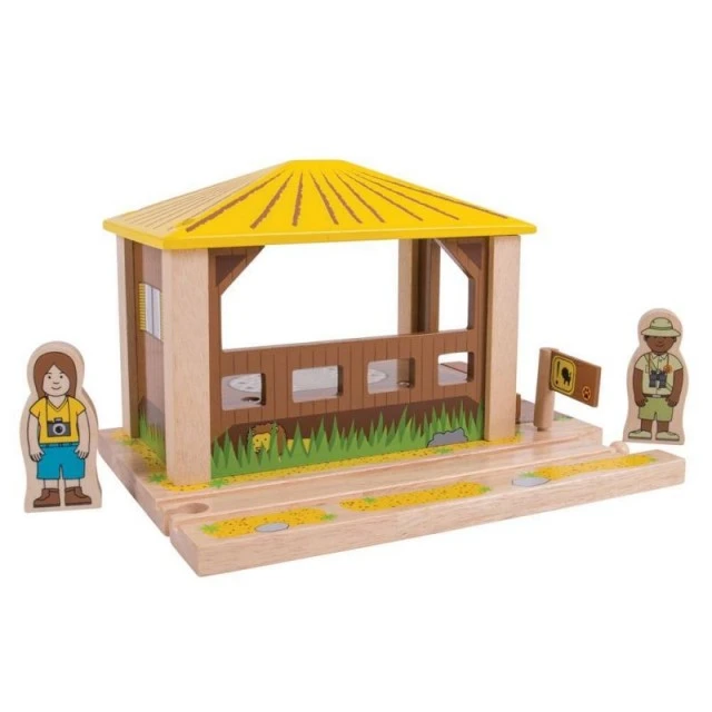 Bigjigs - Wooden Observation Post - Safari