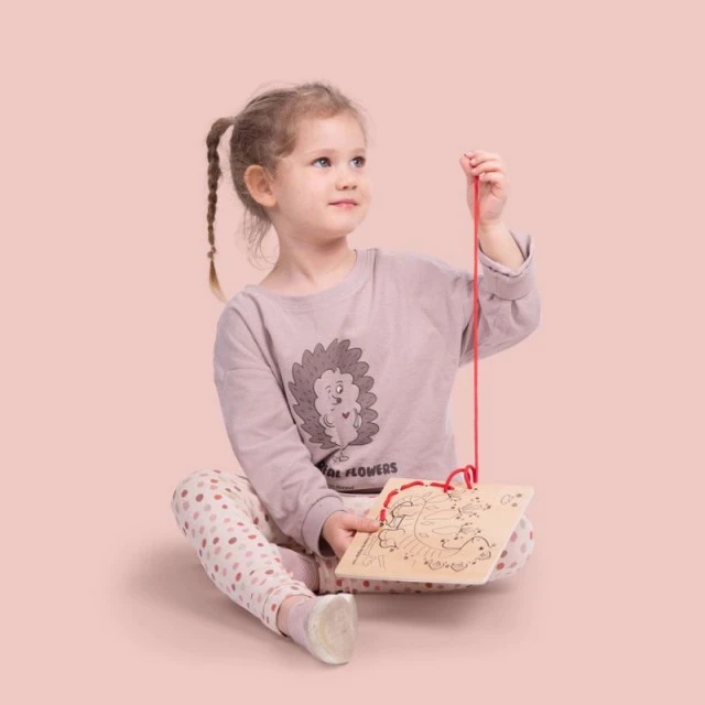 Bigjigs - Sewing by numbers craft kit - Dinosaurs