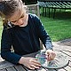 Bigjigs - Магнитен лабиринт - Цветна градина