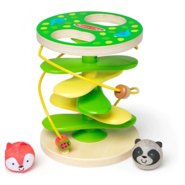 Melissa & Doug - Fun spiral with plush round toys - Falling Tree