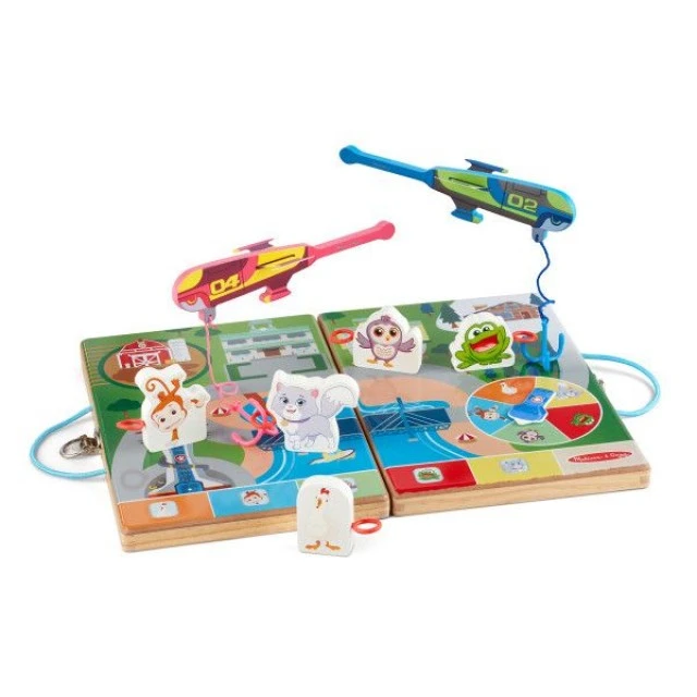 Melissa & Doug - Разгъваща се игрална дъска - Шпиони