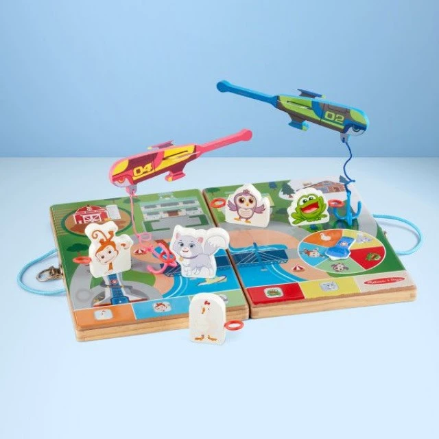 Melissa & Doug - Разгъваща се игрална дъска - Шпиони