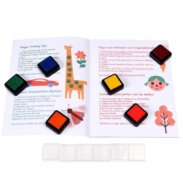 Rex London creative finger painting set
