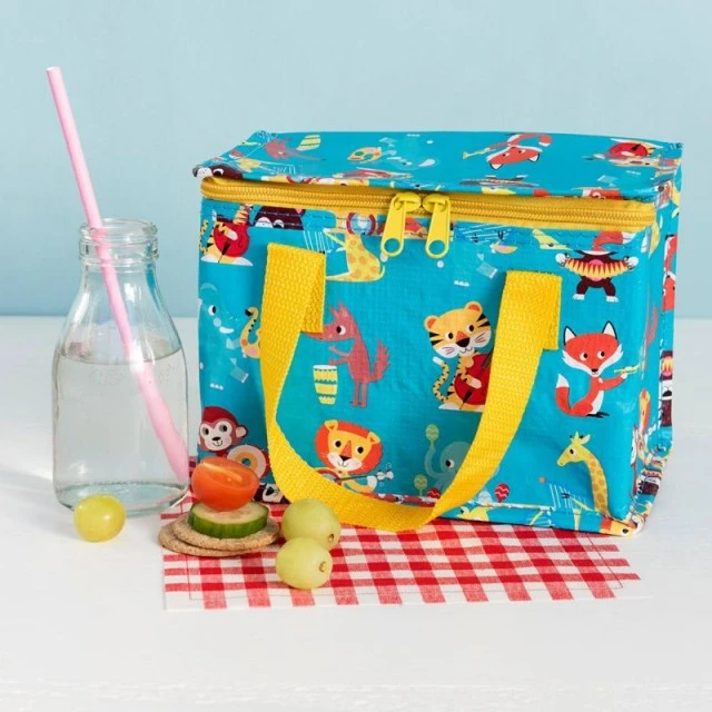 Rex London kids’ thermal lunch bag Animal Band