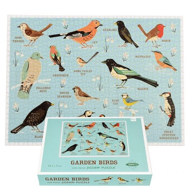 Rex London puzzle 1000 pieces Garden Birds