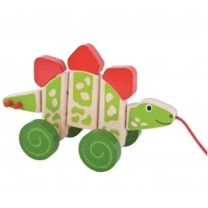 Bigjigs - Wooden Pull Toy - Dinosaur