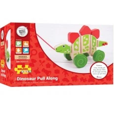 Bigjigs - Wooden Pull Toy - Dinosaur