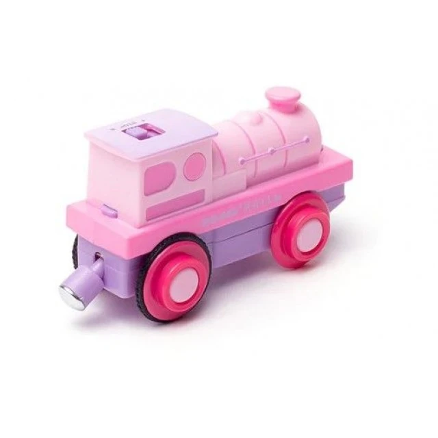 Bigjigs - Battery Operated Locomotive - Pink