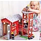 Bigjigs - Дървена играчка - Градска пожарна