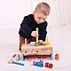 Bigjigs - Дървен детска работна маса за игра с детски инструменти