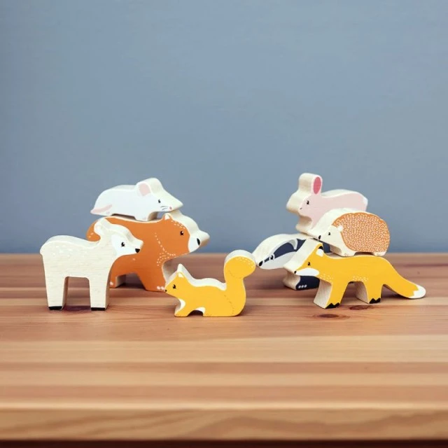 Bigjigs - Small wooden forest animals