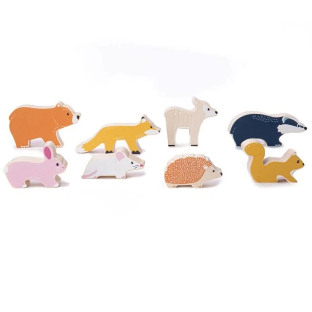 Bigjigs - Small wooden forest animals