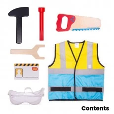 Bigjigs - Kids carnival costume Little builder