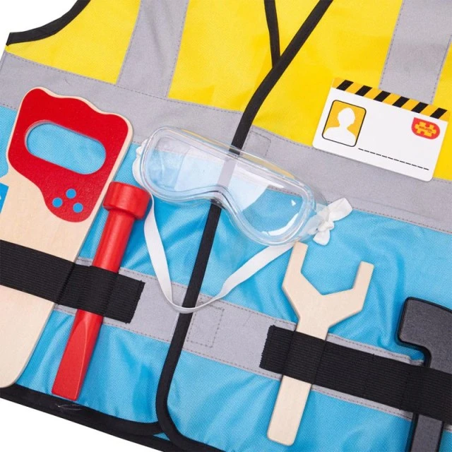 Bigjigs - Kids carnival costume Little builder