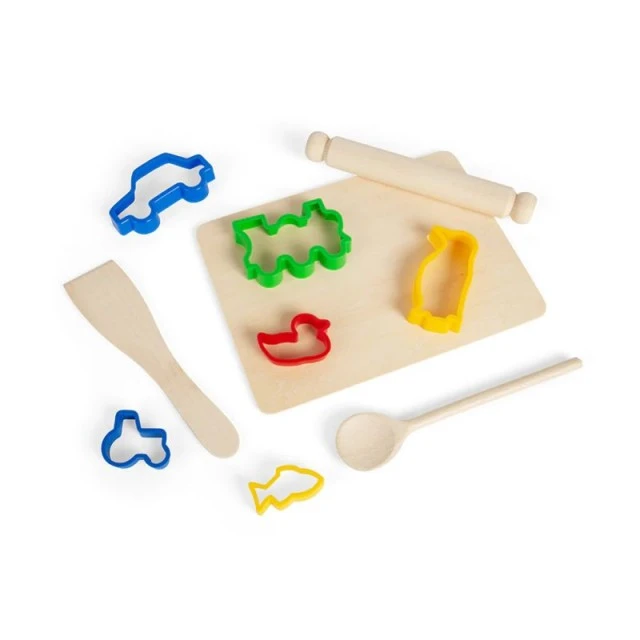 Bigjigs - Wooden children’s toy set for cooking Party